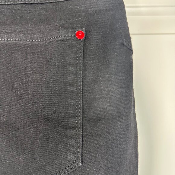 Spanx High Rise Side Zip Alexia Stretch Skinny Jeans Indigo - Large (10-12) - Picture 10 of 15